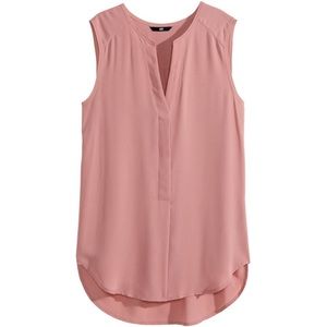 Dusty Pink Chiffon Blouse